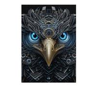 38x26cm/1000pcs Jigsaws for Adults Puzzle Steampunk Owl Artwork-1 Adult Puzzles Hands-on Game Birthday Present Birthday Present, Gifts, 38x26cm/1000pcs
