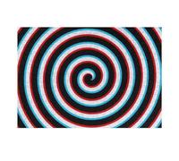 38x26cm/1000pcs Jigsaws for Teenagerss Hypnotic Spiral Pattern Jigsaw Puzzle Relaxing Games Difficult Challenge Challenging To Complete 38x26cm/1000pcs