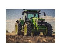 38x26cm/1000pcs Jigsaws for Teenagerss Modern Farm Tractor in Action Puzzle for Adults Relaxing Games Enhance Memory Gifts for Friends And Family 38x26cm/1000pcs