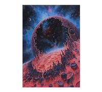 38x26cm/1000pcs Jigsaws for Teenagerss Puzzle Broken Planet in Space Jigsaw Family Games Precision Cutting Unique Gifts for Birthday And Christmas 38x26cm/1000pcs