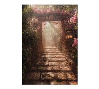 38x26cm/1000pcs Jigsaws Japanese Torii Gate Shrine Puzzles for Adults Anti-Stress Toys Pattern Assembly Deal As Gifts for The Whole Family 38x26cm/1000pcs