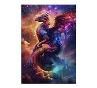 38x26cm/1000pcs Jigsaws Nebula Storm Dragon Puzzles for Adults Anti-Stress Toys Pattern Assembly Deal As Gifts for The Whole Family 38x26cm/1000pcs