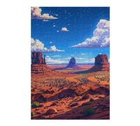 38x26cm/1000pcs Jigsaws Utah Nature Pixel Art Puzzles for Adults Anti-Stress Toys Pattern Assembly Deal As Gifts for The Whole Family 38x26cm/1000pcs