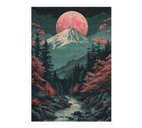 38x26cm/1000pcs Jigsaws Vintage Asian Landscape Puzzles for Adults Anti-Stress Toys Pattern Assembly Deal As Gifts for The Whole Family 38x26cm/1000pcs