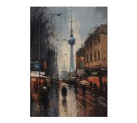 38x26cm/1000pcs Puzzle For Adults Berlin Germany Charm Puzzle for Adults DIY Toys Presents for Women Deal As Gifts for The Whole Family 38x26cm/1000pcs