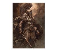 38x26cm/1000pcs Puzzles for Adults Golden Warrior Armor Set Puzzle for Adults Hands-on Game A Work of Art Unique Gifts for Birthday And Christmas 38x26cm/1000pcs