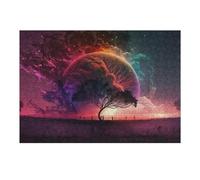 38x26cm/1000pcs Puzzles for Teenagerss Distant Planet with Surreal Colors Jigsaw for Adults Relax Games Presents for Women Deal As Gifts for The Whole Family 38x26cm/1000pcs