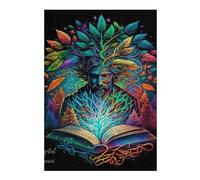 38x26cm/1000pcs Puzzles for Teenagerss Magical Forest Whispers Jigsaw for Adults Relax Games Presents for Women Deal As Gifts for The Whole Family 38x26cm/1000pcs