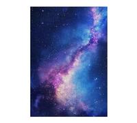38x26cm/1000pcs Puzzles for Teenagerss Milky Way Radiance Jigsaw Puzzle Toy Wall Decor Difficult Challenge Stress Reduction Gifts 38x26cm/1000pcs