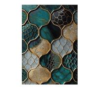 38x26cm/1000pcs Teenagers Pieces Jigsaw Puzzle Dragon Scale Pattern Art Puzzles for Adults Hands-on Game Perfect Decoration Challenging To Complete 38x26cm/1000pcs