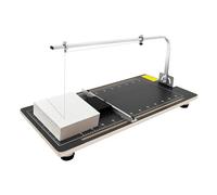 38x78cm Hot Wire Foam Cutter Table, Adjustable Temperature 50-300°C Electric Styrofoam Polystyrene Cutting with 45° Tilting Arm & Scales,220V 24W Foam Cutting for Polystyrene, Sponge, Model Making