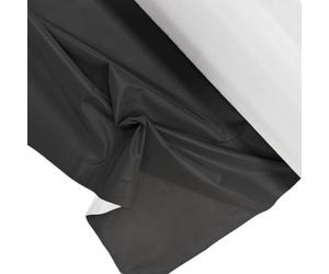 39.3 inch Wide Black Reflective Fabric Safty Strip Synthetic Sewing Textile DIY Sew On Material for Garments 1Mx1M