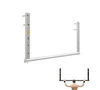 39/47in Joist Mount Pull Up Bar - Heavy Duty, Wall-Mounted Pull-Up Bars - Easy Installation, Support 600Lbs, Chin Up Bars for Home Gym(Silver,39in Straight)