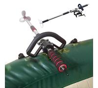 39" / 49" Long Drill Propeller for Kayak - Aluminum Alloy Outboard Motor with Clamp Bracket, Trolling Motor Kit & Emergency Paddle Propeller (L-100cm / 39.4")
