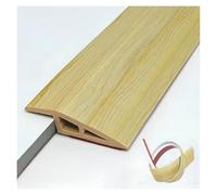 39.4in Floor Transition Strip Vinyl Door Threshold Flooring Transition Strip Self-Adhesive Carpet To Tile Transition Edging Trim For Doorways, Thresholds, Ramps, Tiles And Laminate Planks(Original Woo