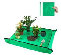 39.5" X 31.5" Large Repotting Mat for Indoor Plants Transplanting and Dirt Control Portable Potting Tray Plant Gifts for Plant Lovers Gardening Gifts for Women & Men