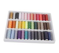 39 Assorted Color 200 Yards Per Unit Polyester Sewing Thread Spool Set