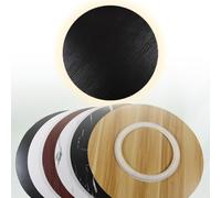 39" Black Wood Lazy Susan Turntable360° Rotating Dining Table TrayPerfect for Sharing FoodIdeal for Home Restaurant & Hotel Use100cm Diameter
