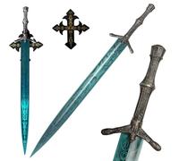 39" Bloodborne Ludwig Sword Full Metal,Moonlight Cursed Holy Sword with Pegboard,for Cosplay,Diaplay,Gift