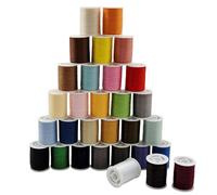 39 Color Sewing Thread Set, Heavy Duty Polyester & Cotton Blend for Quilting/Handcrafts/DIY, 60m Fade-Resistant Spools (39PCs, All-Purpose Home & Craft Use)