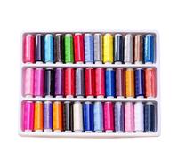 39 Color Sewing Threads Boxed Sewing Thread Kit for Hand & Machine Sewing, Emergency and Travel DIY Household Sewing Machine Thread 40/2 Polyester