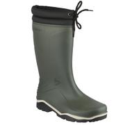 Dunlop Blizzard Mens/Womens Green Pull On Rubber Tall Wellington Wellie Boots