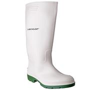 (39 EUR, White/Green) Dunlop Womens/Ladies Pricemastor 380BV Wellington Boots