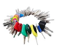 39 Full Range Heavy Equipment Keys-Construction Master Ignition Keys for Homeowners Genie JLG CAT Caterpillar Volvo JCB JD H800 Bobcat Terex Hyster Komatsu 787 Indak Kubota Holland Excavator K250