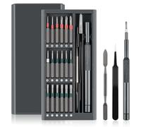 39 in 1 Precision Screwdriver Set, S2-Steel Long Bits with Magnetic Case, Small Screwdriver Set, Mini Repair Tool Kit - Ideal for Laptop & Watch & Glasses