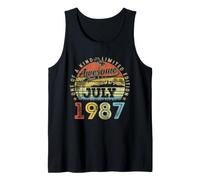 39 Limited Edition 1987 One of a Kind July 39th Birthday Tank Top