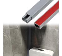 39 Mm Width Cable Covers For Cords White Black Gray Brown, Box-shaped Sliding Raceway Snap-fit Cable Conduit, 19 Mm Height Wire Hider For Wiring(Gray 3 PCS)