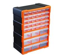 39 Multi Drawer Storage Cabinet Organiser TOPIND Plastic Parts Storage Wall Mount Hardware Storage Cabinet for Home Garage DIY Hobby Craft or Shed