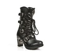 New Rock Women's M.tr003-s1 High Boots, Itali Black, 6 UK