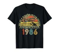 39 Year Old Birthday Gifts For Men September 1986 39th Bday T-Shirt