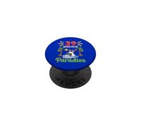 39 Years Of Paradise Vacation Tropical 39th Anniversary Trip PopSockets Adhesive PopGrip