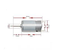 390 DC electronic starter DIY FISHING Boat Air Pump Thread Cutter Juicer 's CAR Hair Dryer Drill 7.4V 12V 24V Repair Tool Parts AUOQKQUT(10.2mm Shaft,7.4V 13000rpm)