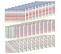 3900PCS Glitter Star Stickers for Reward Chart, Small Star Sticker, Reward Stickers for Classroom, Well Done and Planner Stickers, Holographic Five-Point Stars for Teachers