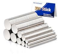 390PCS Small Strong Magnets in 6 Different Sizes,Neodymium Disc Magnet Heavy Duty,Rare Earth Magnets Small Round Magnet for Craft Fridge Whiteboard Billboard Miniature Model