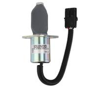 3919422 Fuel Shut Off Solenoid Valve 12V High Accuracy Durable Iron Material Generator Engine Shutdown Solenoid Valve for Industrial Automation and Mechanical Processing