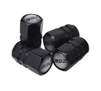 392 Slash Metal Car Tire Valve Cap Covers with Resin Emblem for Dodge Charger Challenger SRT Hornet R/T Dart Durango Journey Magnum Nitro Caliber Avenger 4 Pack