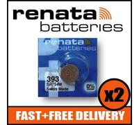 393 Watch Battery SR754W x2