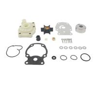 393630 Water Pump Impeller Repair Kit for Johnson Evinrude OMC Outboards 2 Stroke 20 25 30 35 HP Engines 1980-Later Marine Cooling System Service Compatible with Sierra 18-3382 18-3381 Replacement