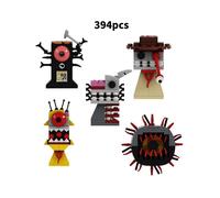 (394 pcs) Sprunki Parasite Building Blocks Toy Game Peripheral Kids Gifts Educational