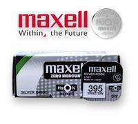 Silver Oxide Button Cell 395 / SR927SW (Box of 10 Batteries)
