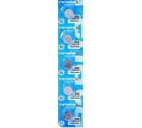 395 Watch Battery - Strip of 5 Batteries