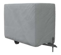 (396 x 178 x 250 cm) vidaXL Horse Trailer Cover Protective Horse Box cover Grey Non-woven Fabric