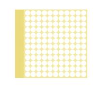 3960 PCS White Dot Stickers 13 mm Round Colour Coding Labels 1/2 Inch Small Self-Adhesive Circle Stickers 0.5'' Removable Sticky Dots Price Labels for Home School Office Business Garage Yard Sale