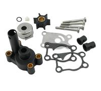 396644 Water Pump Impeller Repair Kit with Housing for Johnson Evinrude OMC Outboards 2 Stroke 4 4.5 6 8 HP Engines 1980-1997 Marine Cooling System Service Compatible with Sierra 18-4529 Replacement