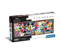 Clementoni 39835 Disney Jigsaw Panorama Classic 1000 Pieces-Puzzle for Adults 14