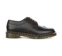 3989 Yellow Stitch Smooth Leather Brogue Shoes - unisex - Dr. Martens - Laced Shoes - Black - 6 UK - Shoes 6 UK